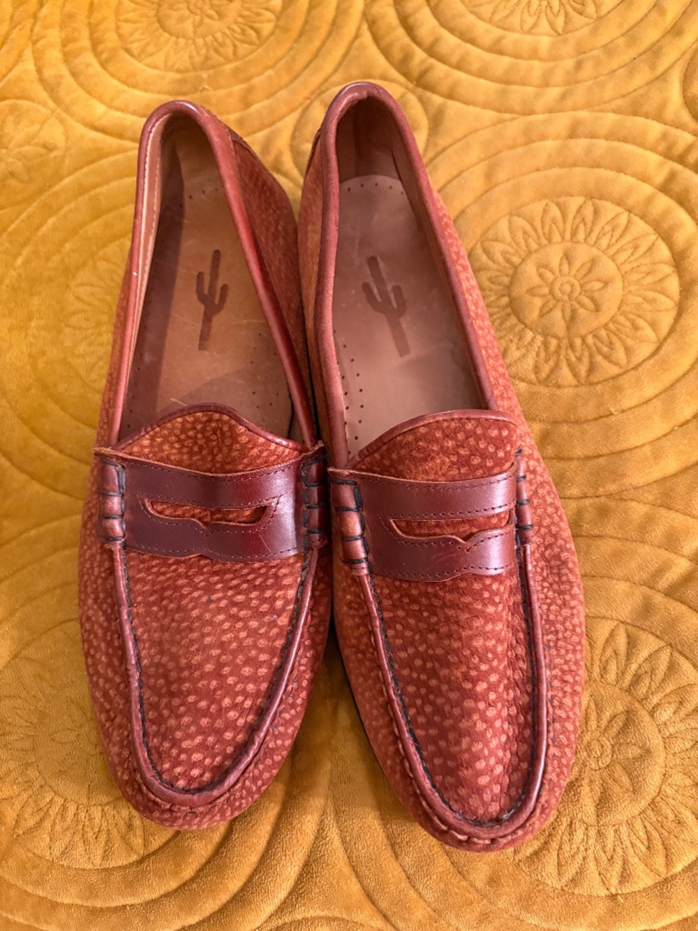 Cardon Ostrich leather Loafers